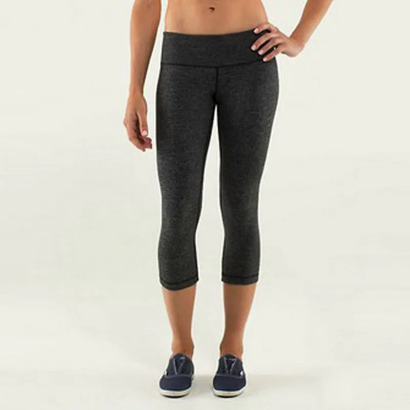 4-way stretch yoga pants leggings Crops Pencil pant capris for women