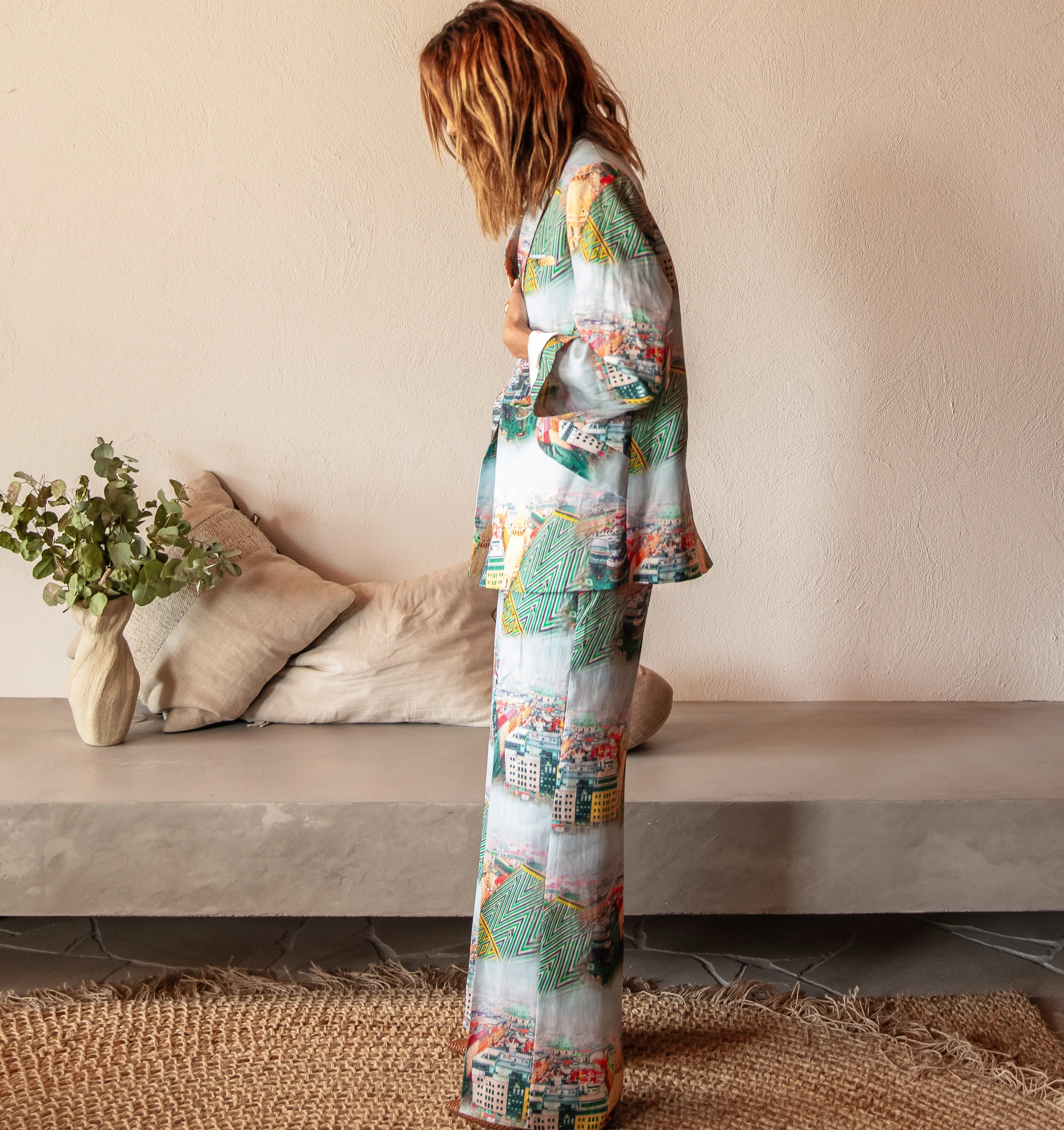 5 Degrees Pants Vienna Print