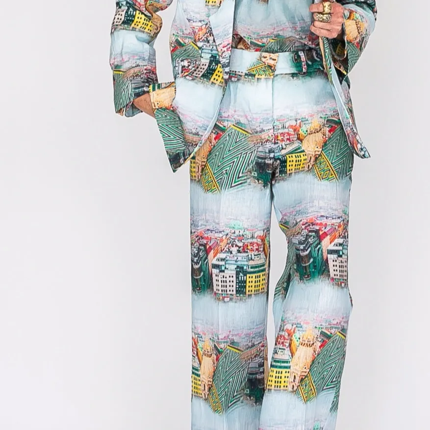 5 Degrees Pants Vienna Print