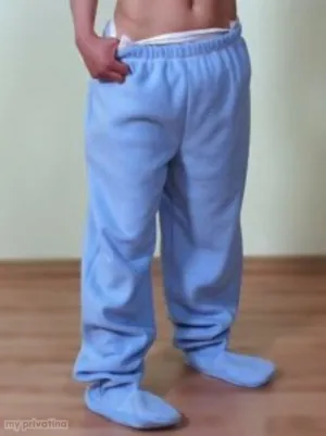 adult baby fleece romper pants basic