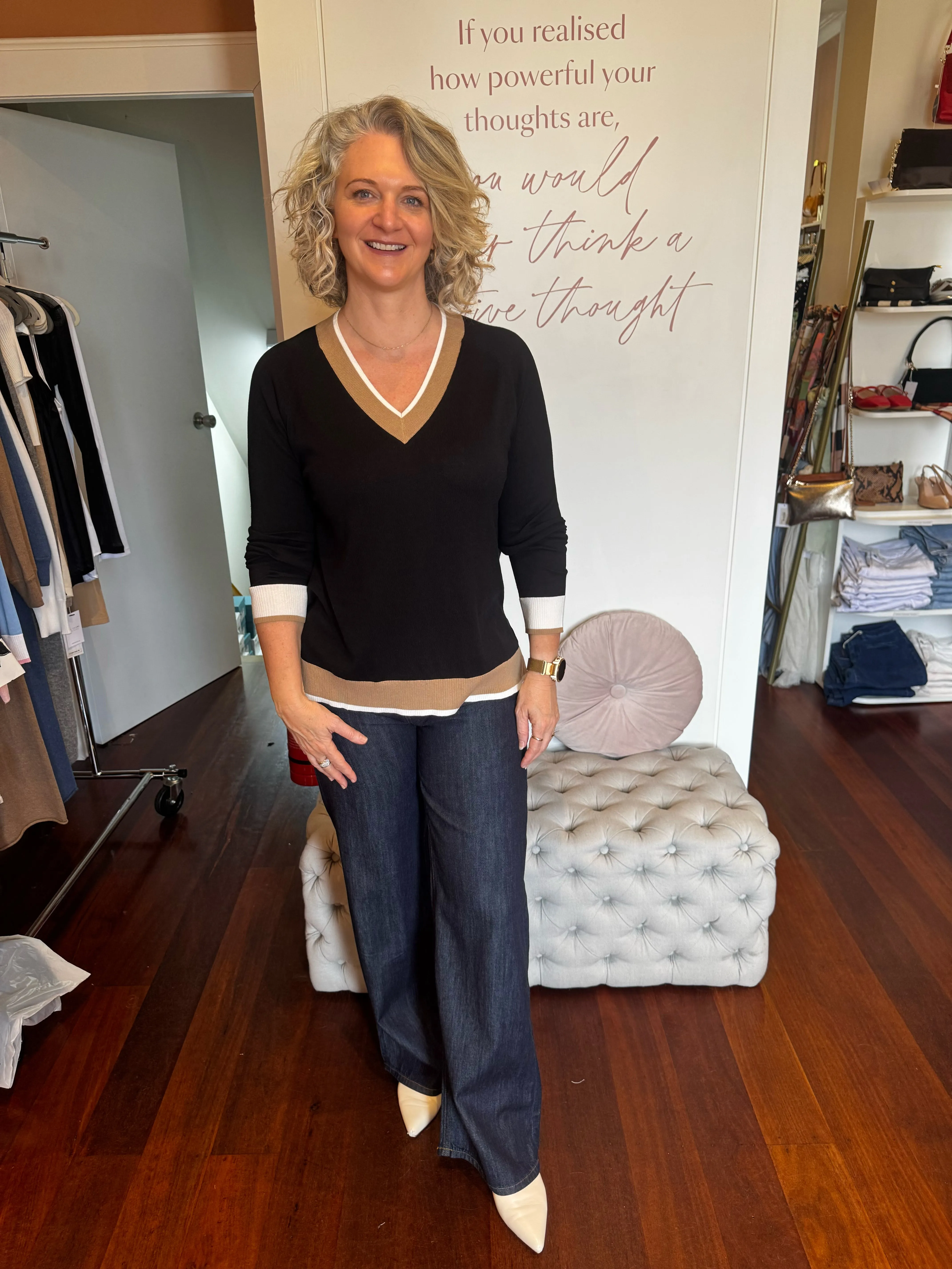 Alessandra - Quay Cotton Sweater