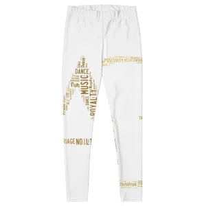 All God Gold Design Leggings