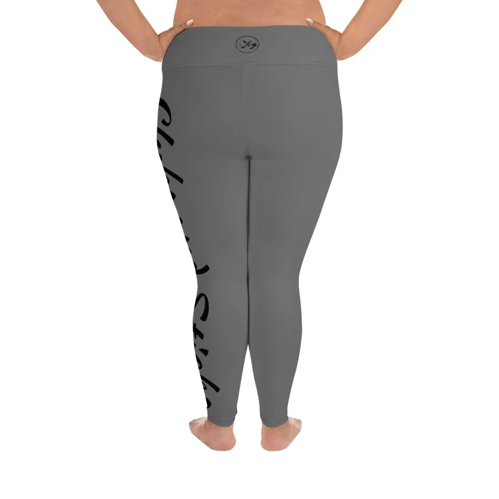 All-Over Print Plus Size Leggings