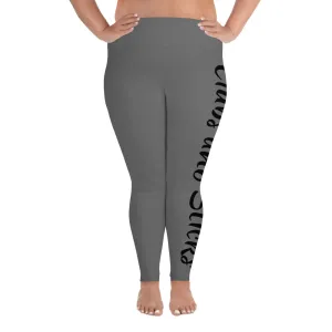 All-Over Print Plus Size Leggings