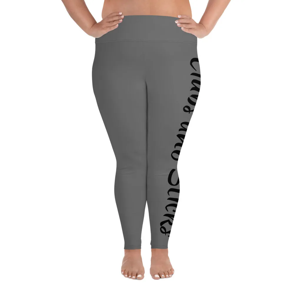 All-Over Print Plus Size Leggings