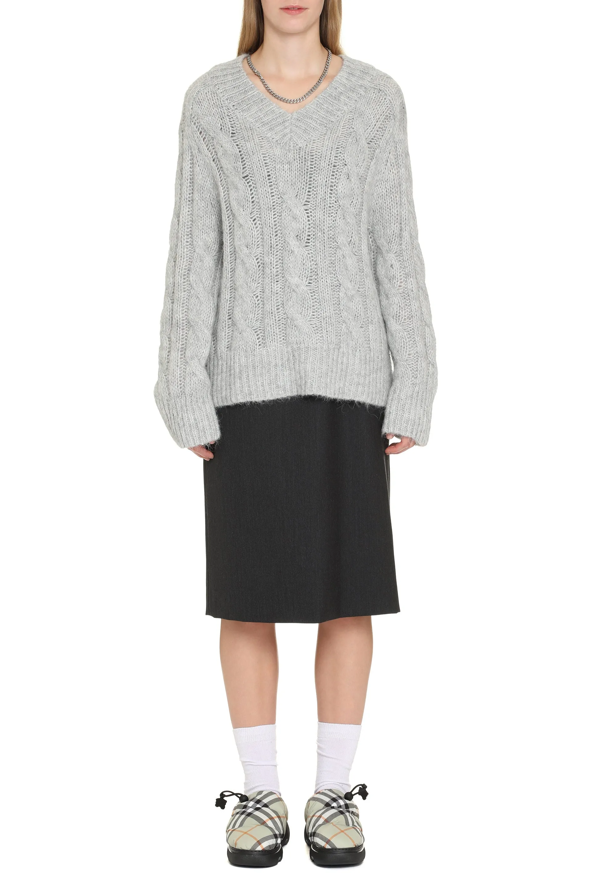 Alpaca blend sweater