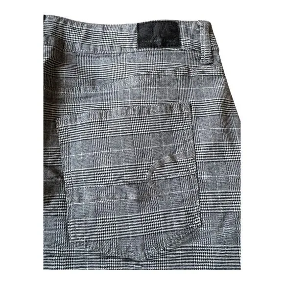 American Eagle High Rise Mini stretch skirts plaid black bundle of 2 size 12