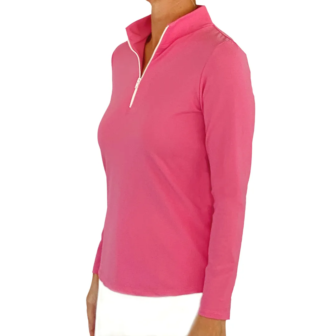 Anna Maria Pullover in Hot Pink
