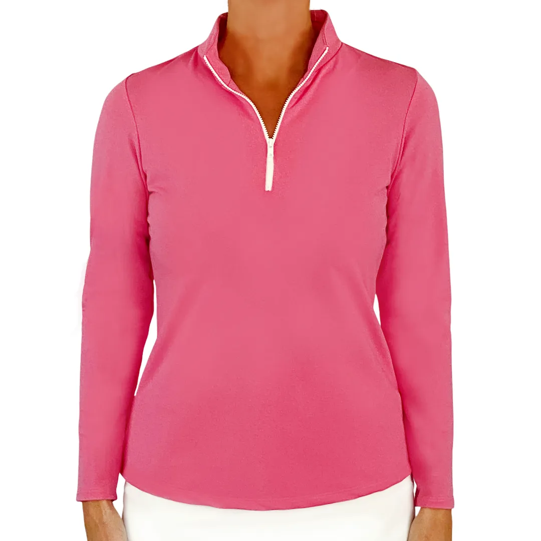 Anna Maria Pullover in Hot Pink