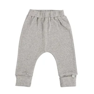 Baby cuffed pants | heather: