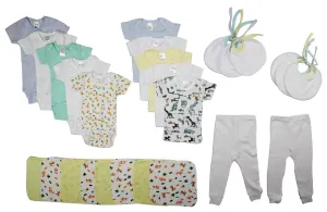 Bambini Boys' 26 Piece Layette Set (NB,S,M,L)