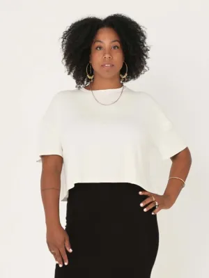 Bamboo Lounge Tee - Cream