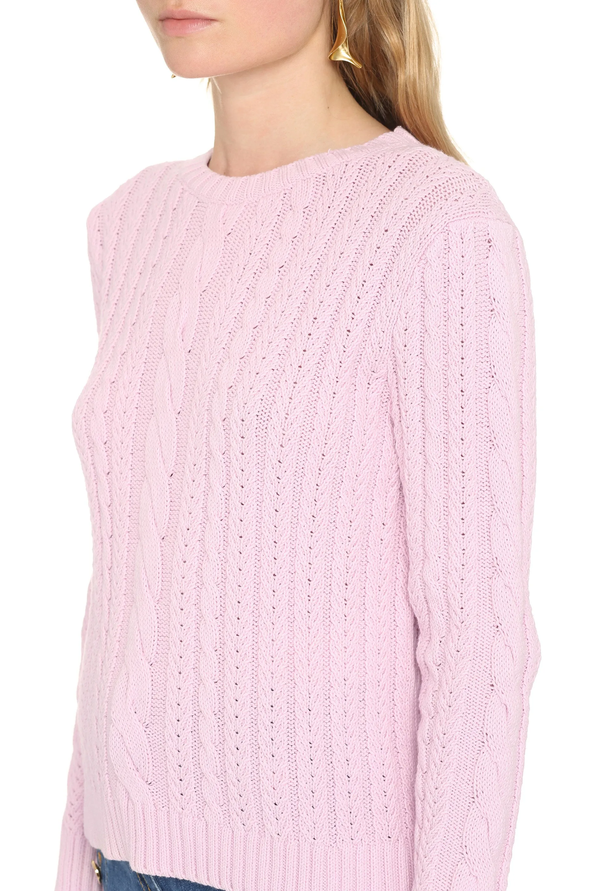 Baschi long sleeve crew-neck sweater