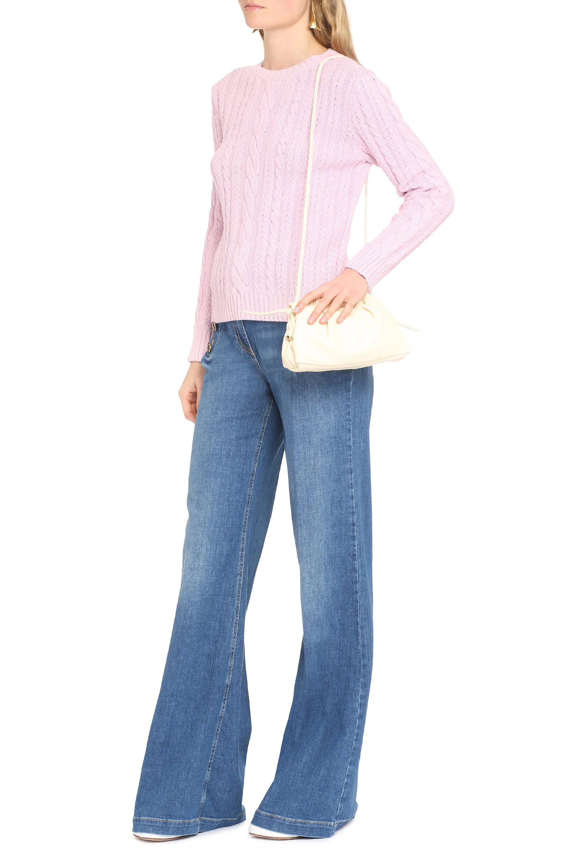 Baschi long sleeve crew-neck sweater