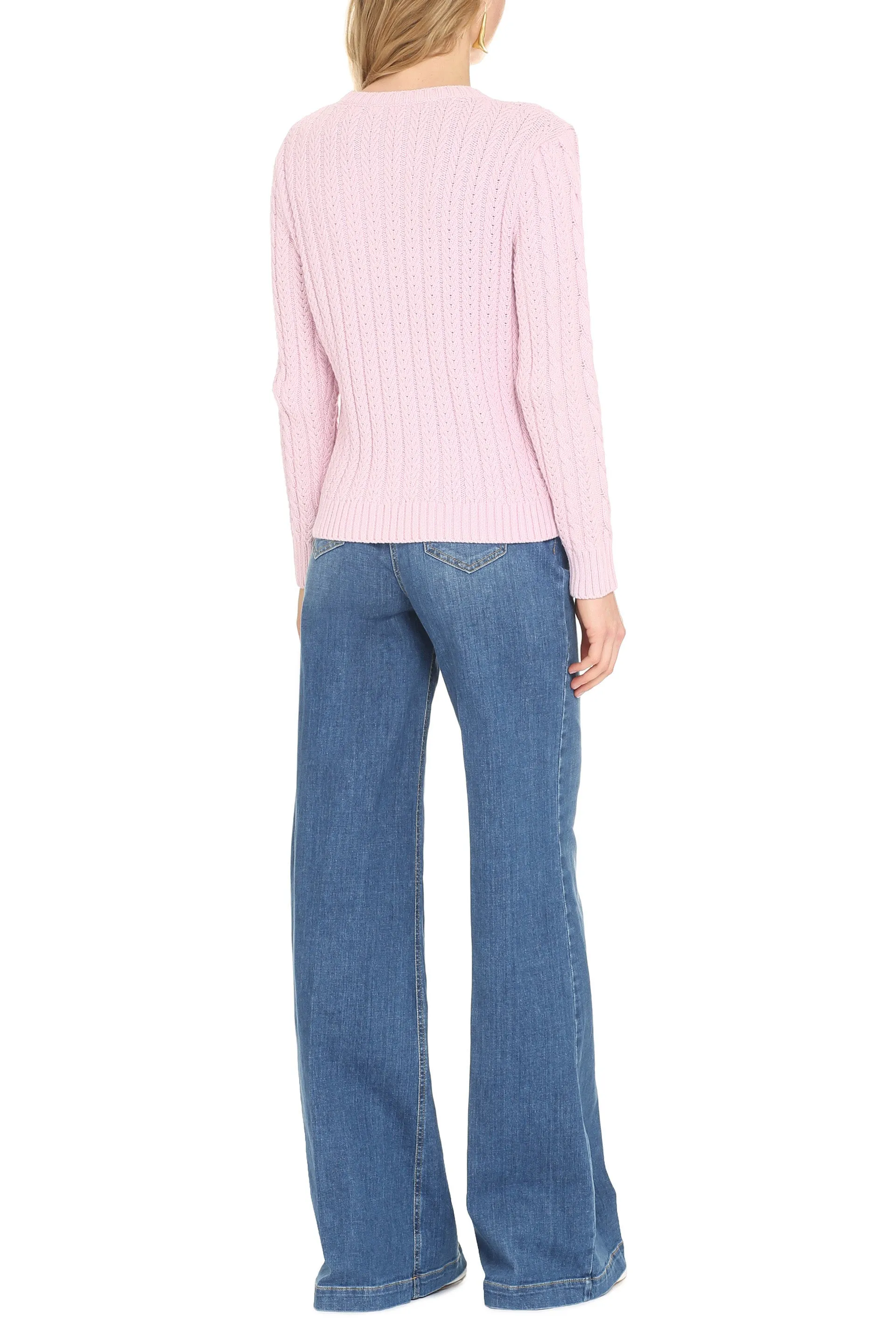 Baschi long sleeve crew-neck sweater