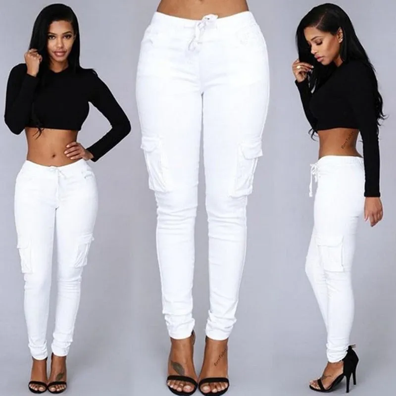 BerryBetty - Elastic Sexy Skinny Pencil Jeans For Women Leggings Jeans Woman High Waist Jeans Women's Thin-Section Denim Pants
