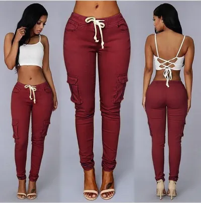 BerryBetty - Elastic Sexy Skinny Pencil Jeans For Women Leggings Jeans Woman High Waist Jeans Women's Thin-Section Denim Pants