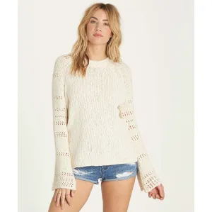 Billabong Women's Cozy Love Sweater | White Cap