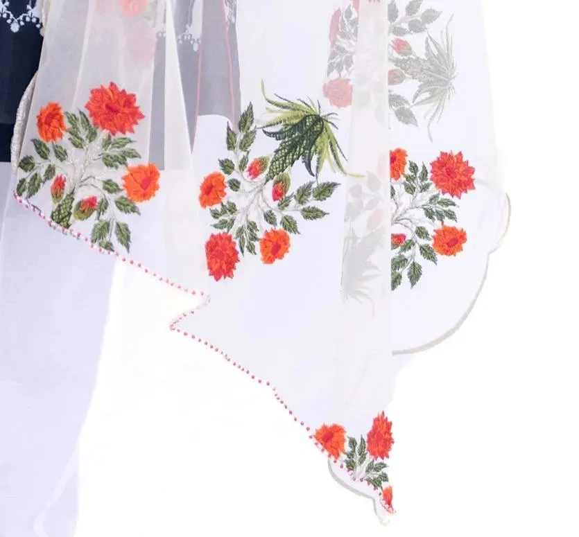 Black & White Cotton Salwar Kameez - Sana Safinaz Suit