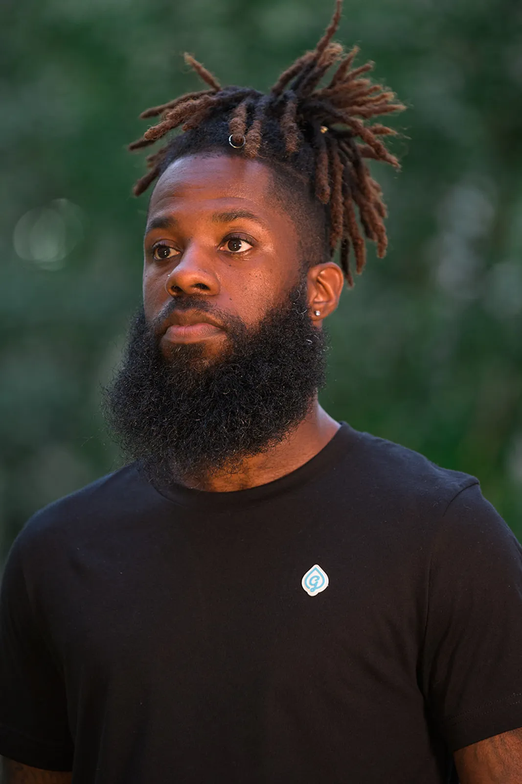 Black G-Drop Tee