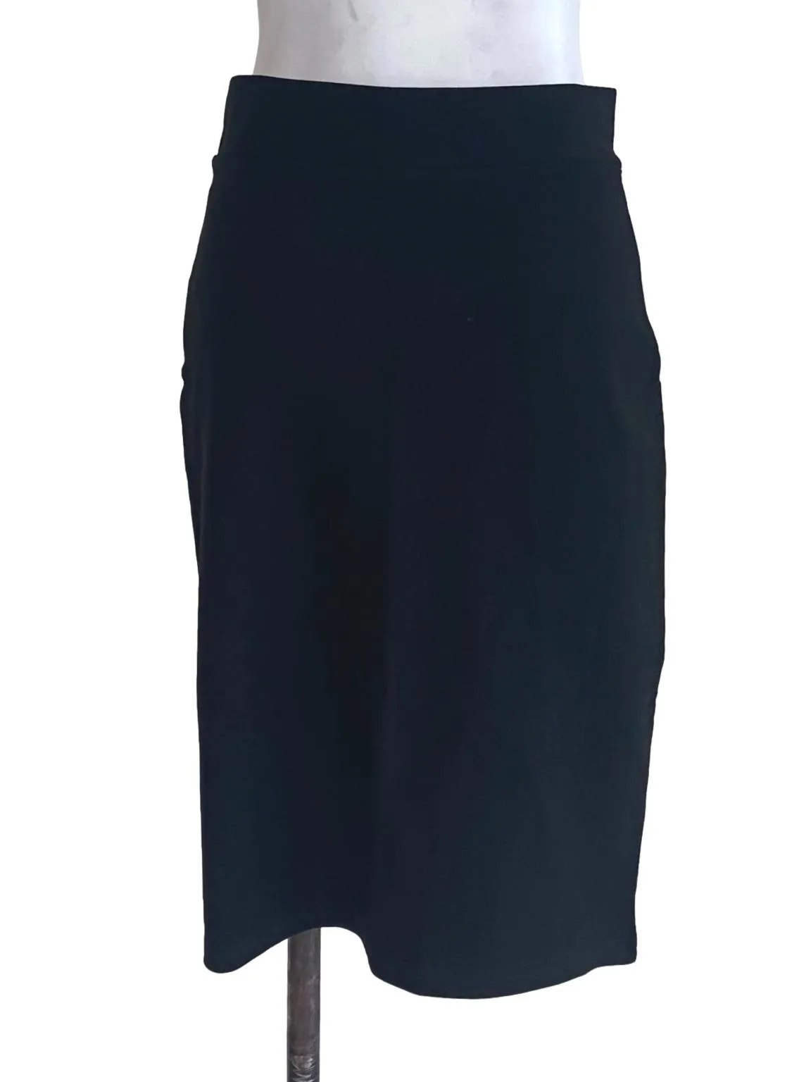 Black Plain Skirt