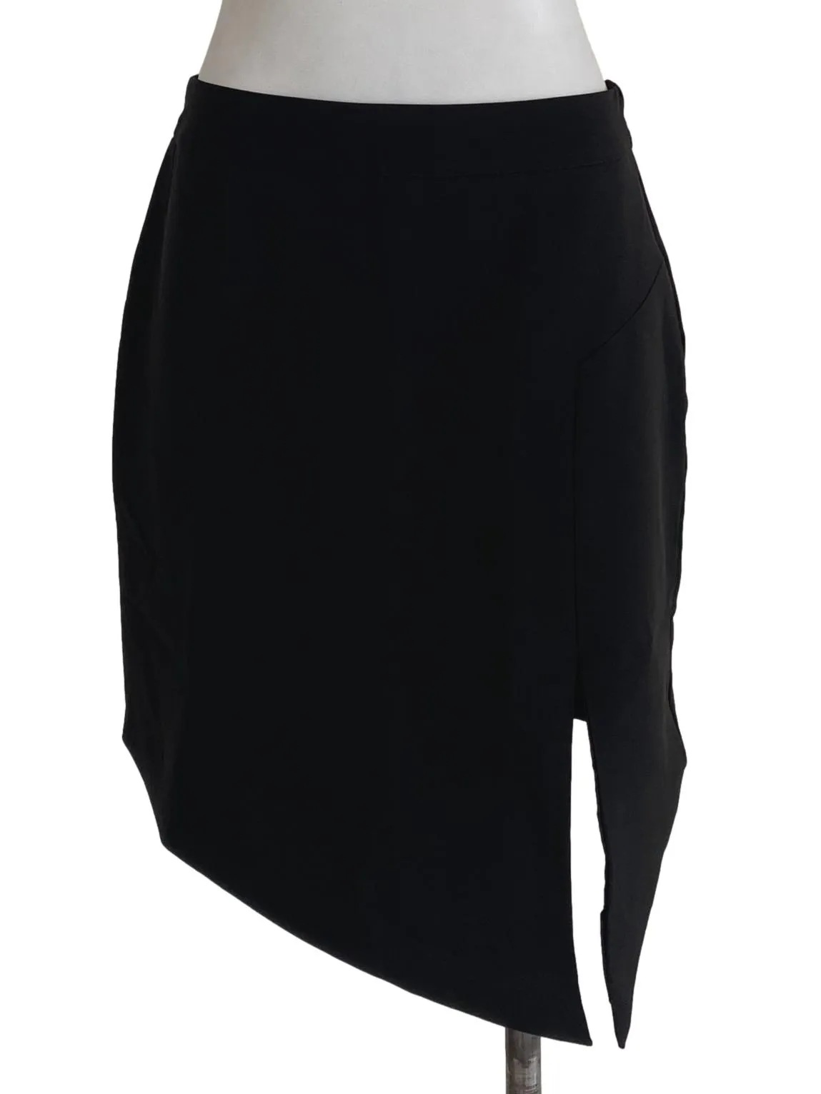 Black Plain Skirt