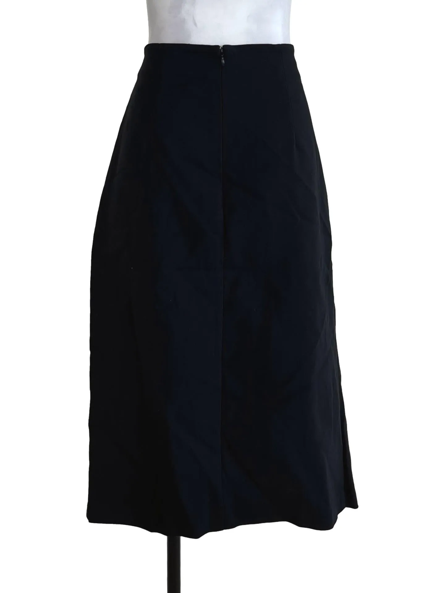 Black Plain Skirt