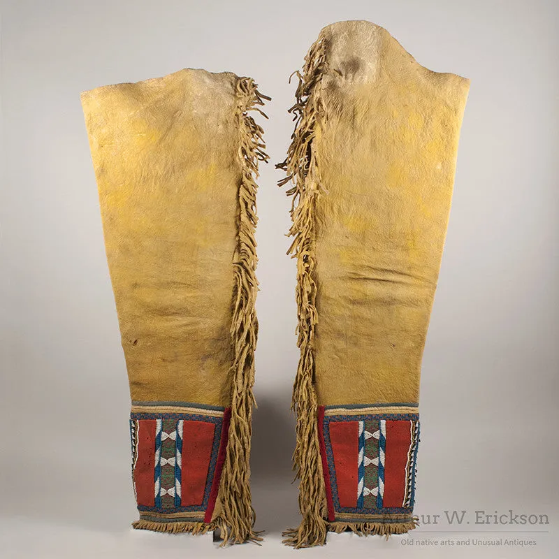 Blackfoot Panel Leggings c. 1870
