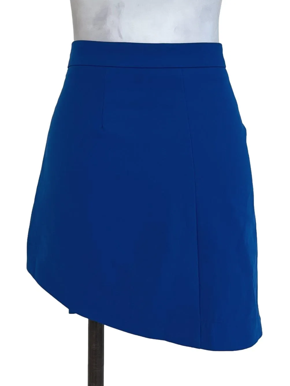 Blue Plain Skirt