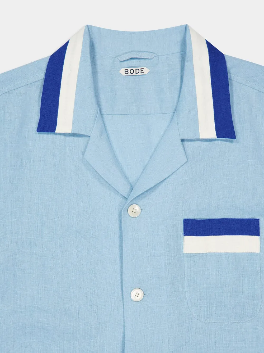 Blue Seedling Stripe Shirt