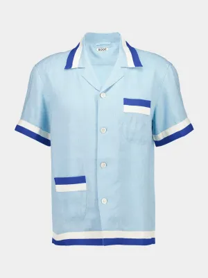Blue Seedling Stripe Shirt