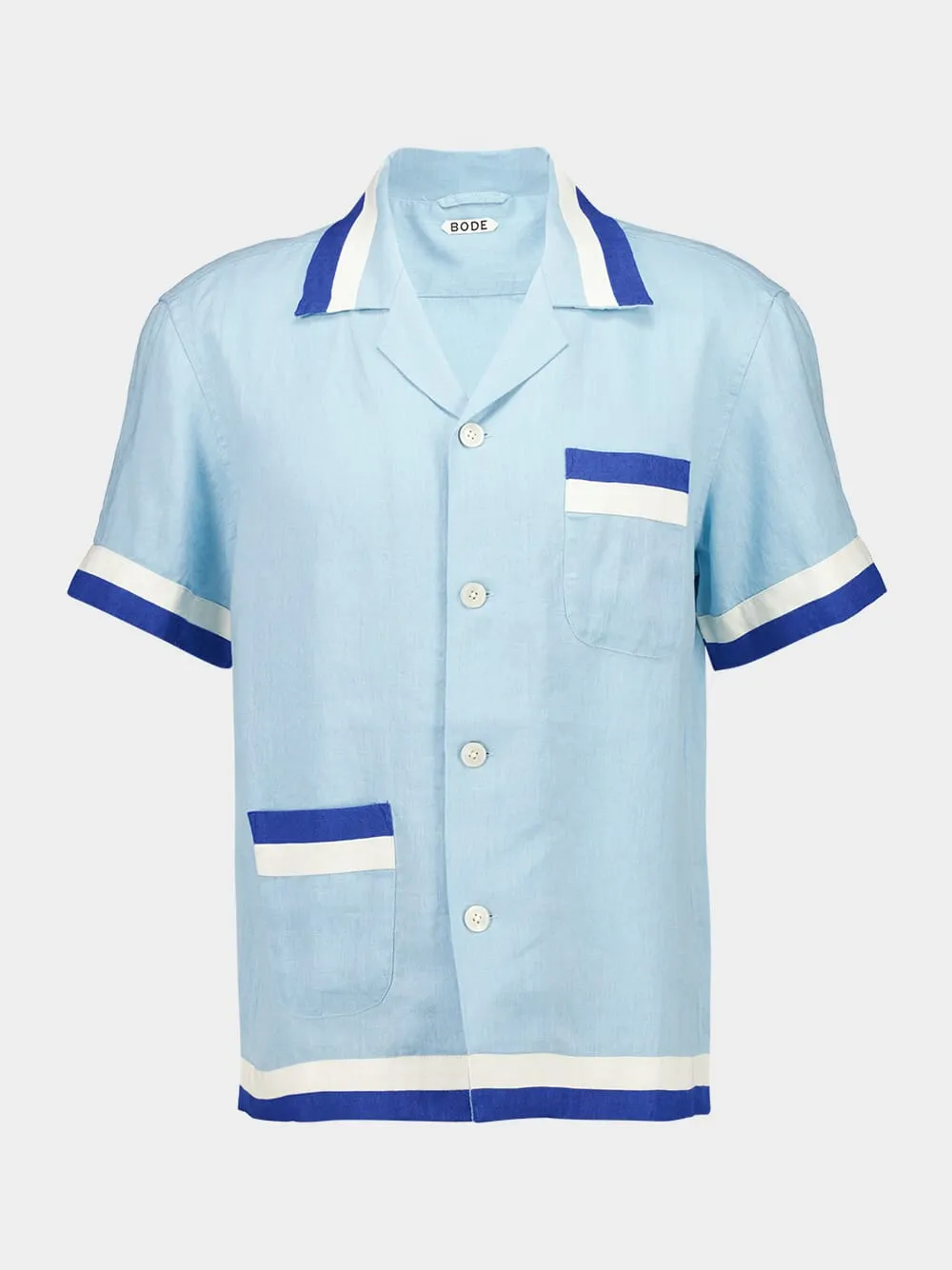 Blue Seedling Stripe Shirt