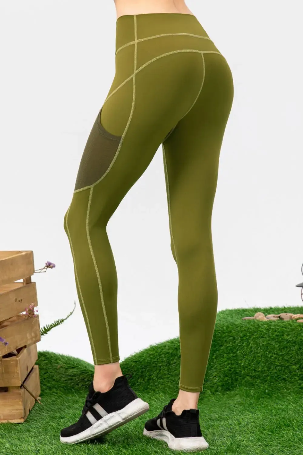 'Blythe' High Waist Slim Fit Leggings