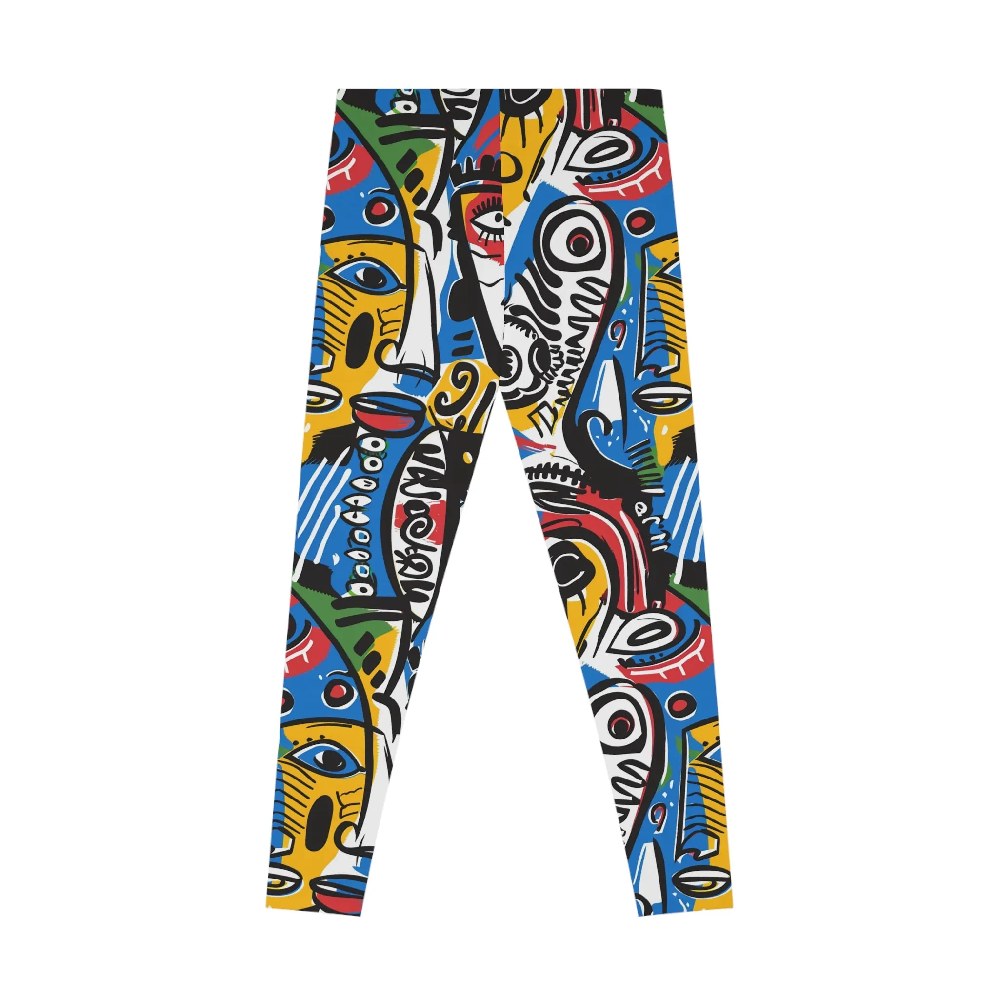 Bold Strokes Stretchy Leggings for Active Wear & Relaxation