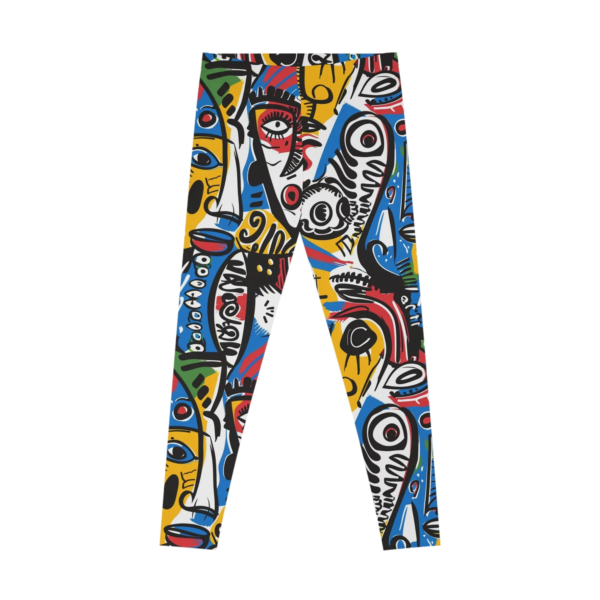 Bold Strokes Stretchy Leggings for Active Wear & Relaxation