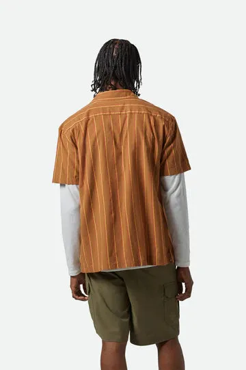Brixton Cru Stripe Relaxed SS Shirt
