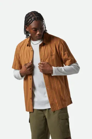 Brixton Cru Stripe Relaxed SS Shirt