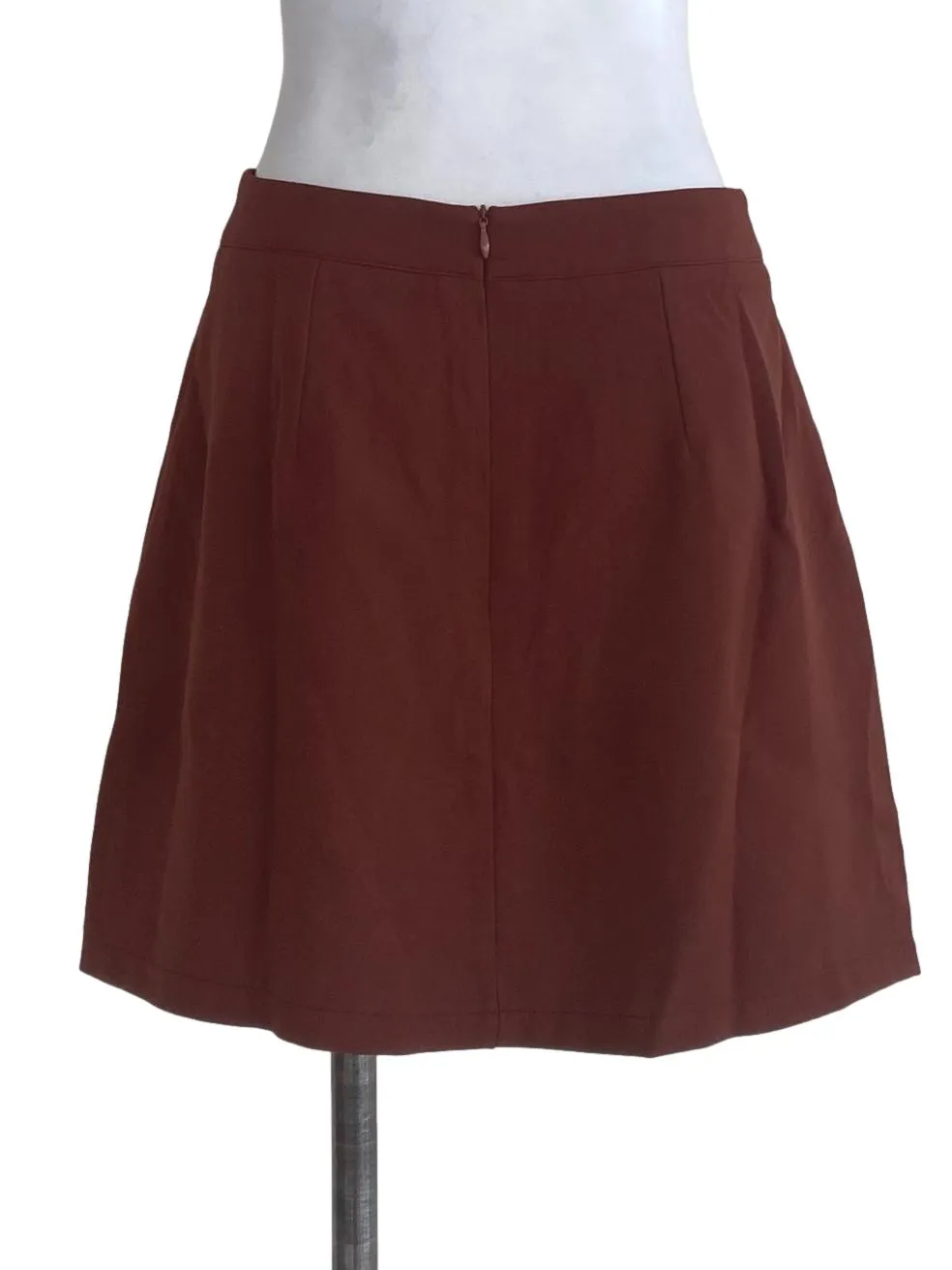 Brown Plain Skirt