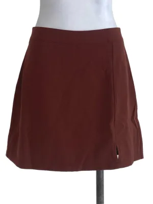 Brown Plain Skirt