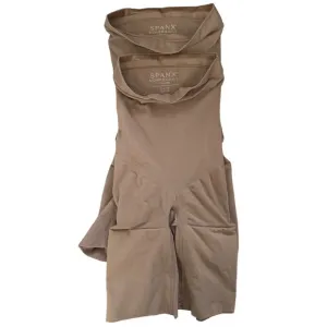 Bundle of 2 / SPANX Power Series High-Waisted Mid-Thigh Shaper / Size Small