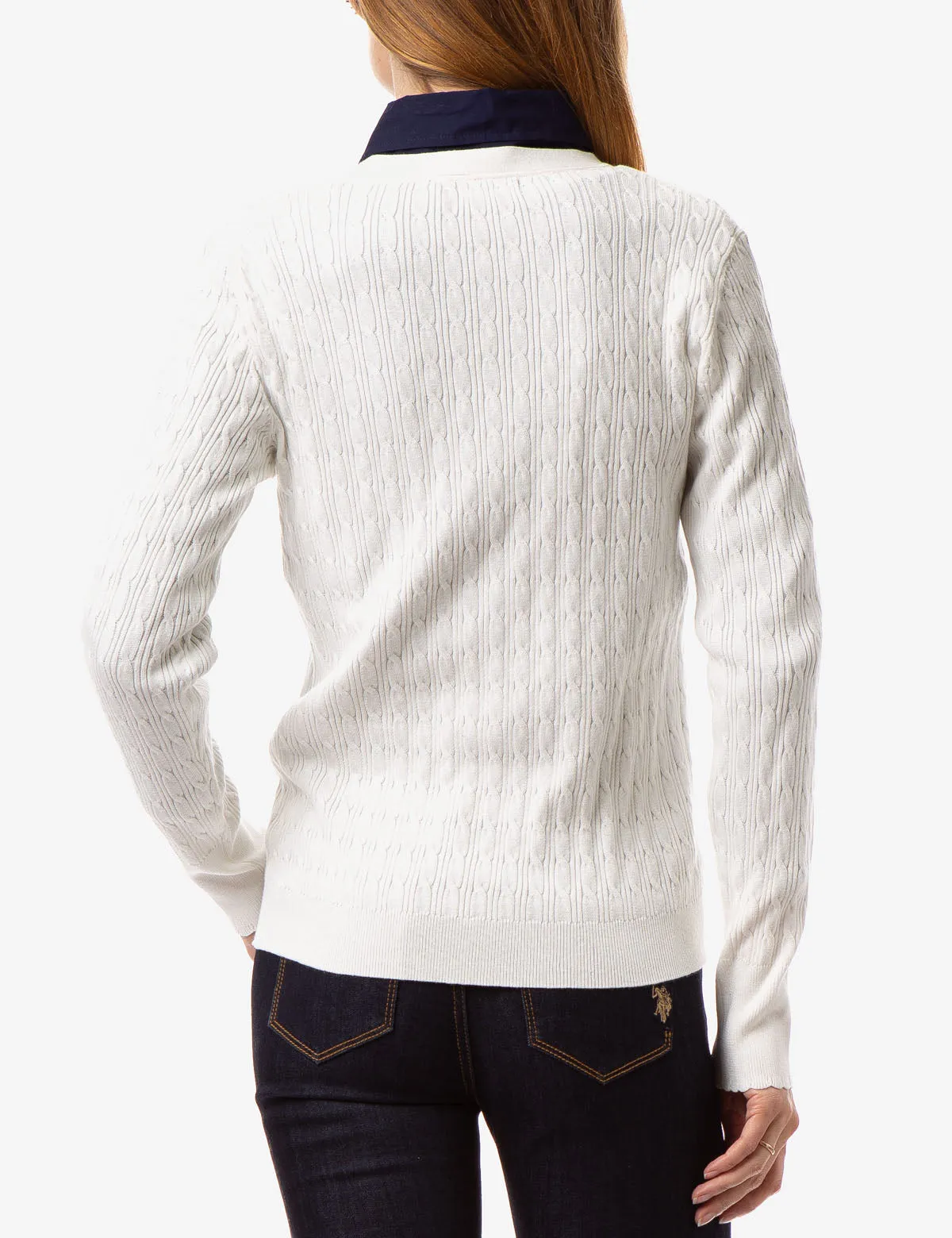 CABLE KNIT CARDIGAN