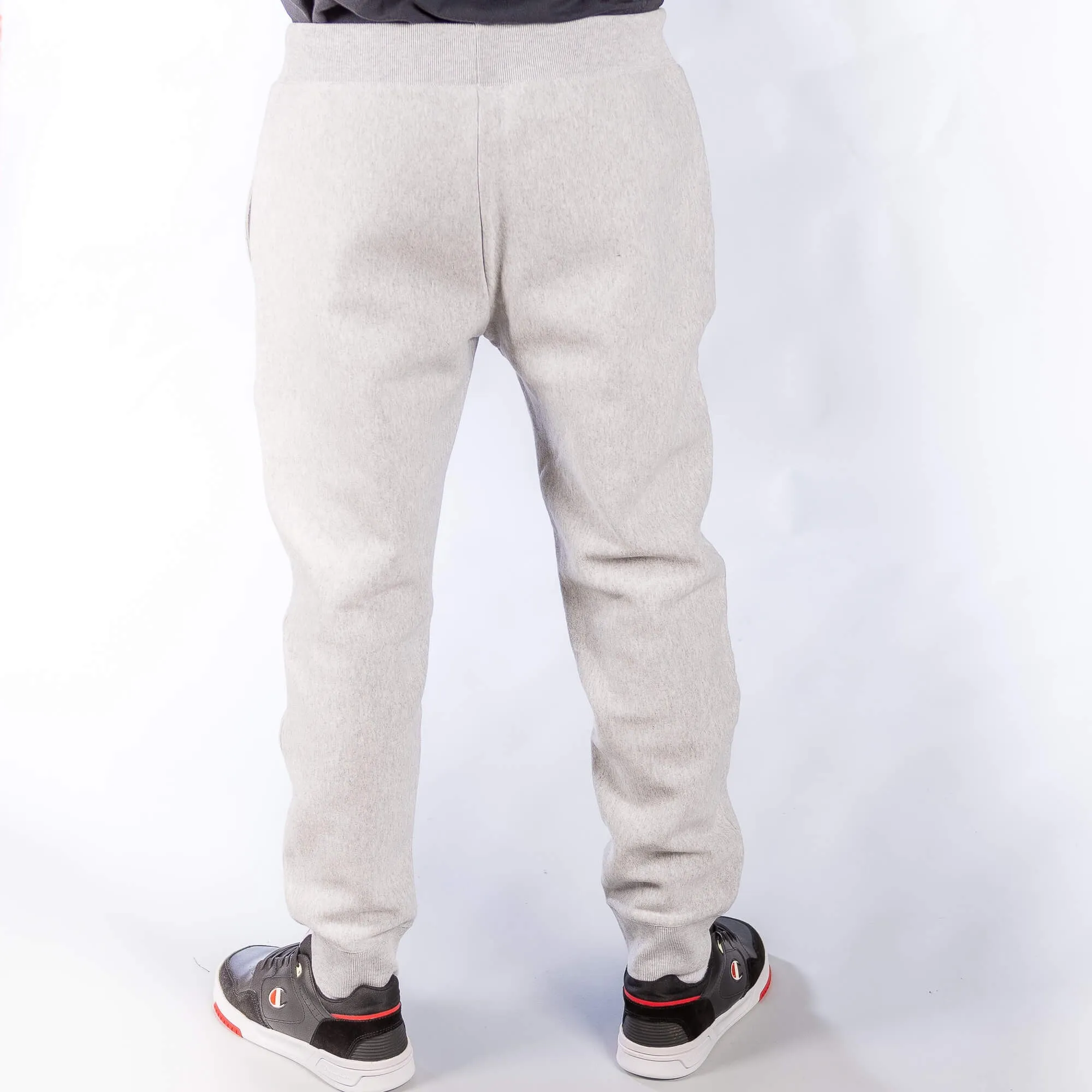 Champion Reverse Weave Rib Cuff Pants - Grey