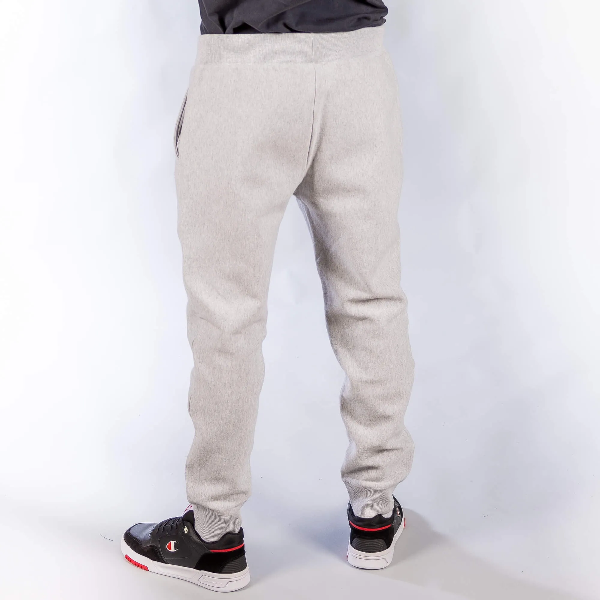Champion Reverse Weave Rib Cuff Pants - Grey