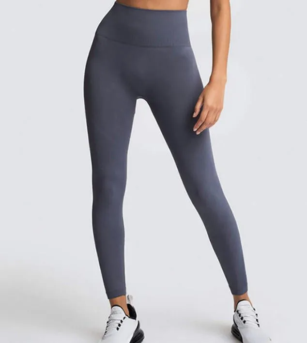 Chaturanga Bra and Legging Set - Dark Gray