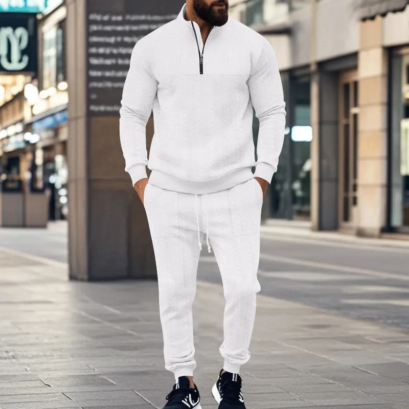 Chictango Cable Knit Polo Set
