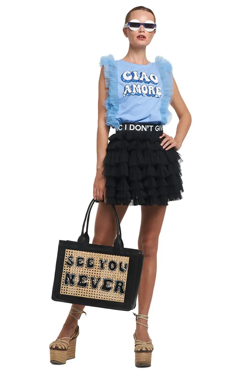 Ciao Amore Tulle T-Shirt