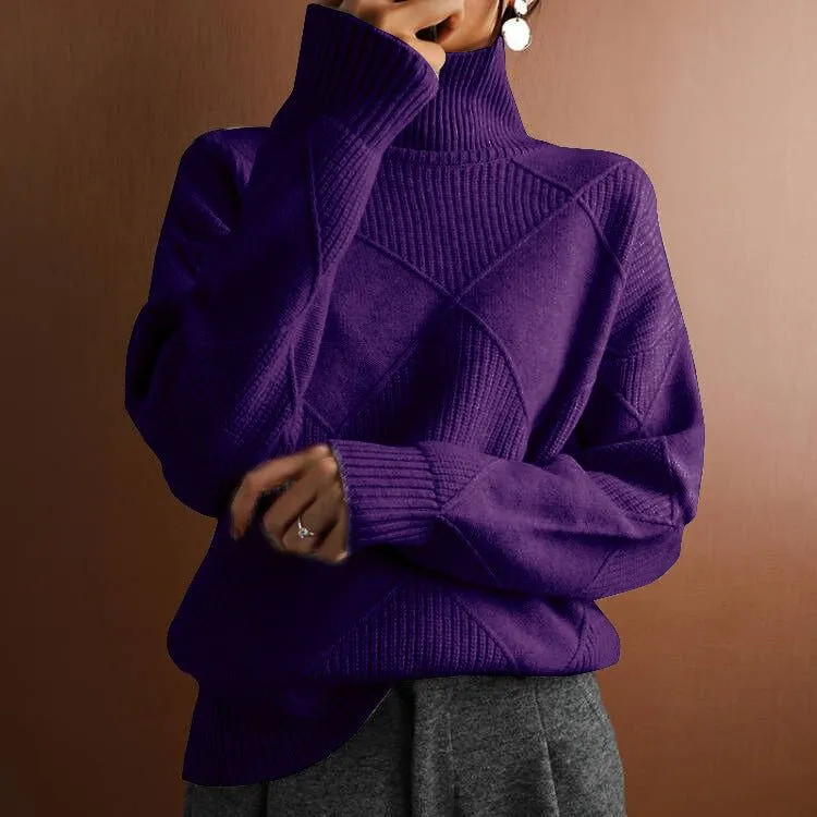 Clara | Argyle Sweater
