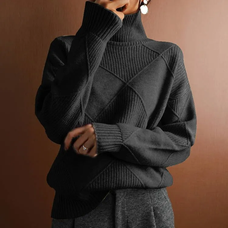 Clara | Argyle Sweater