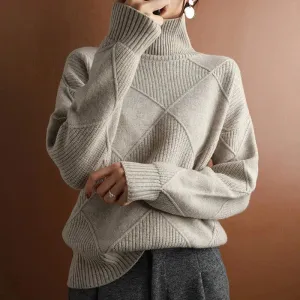 Clara | Argyle Sweater