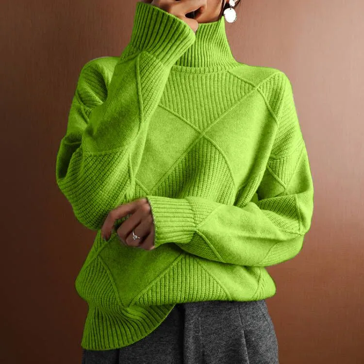 Clara | Argyle Sweater